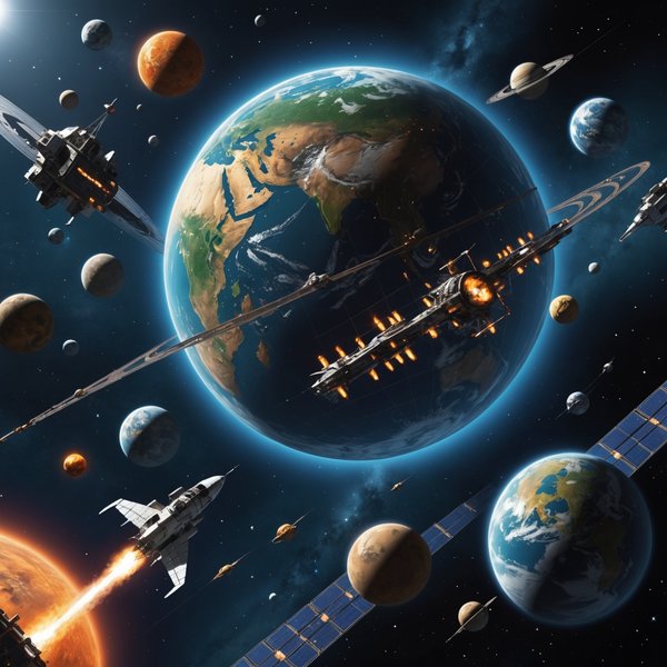 Comment un jeu de stratégie spatiale peut-il enseigner les principes de l'exploration et de la colonisation spatiale ?